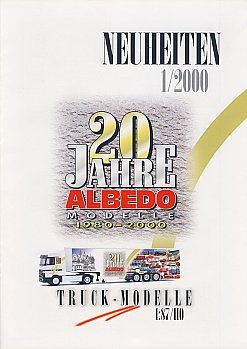 Albedo Neuheiten 1/2000