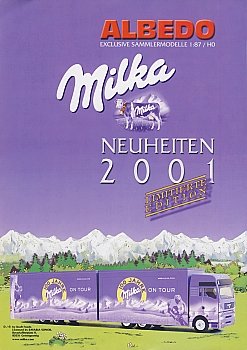 Milka Neuheiten 2001