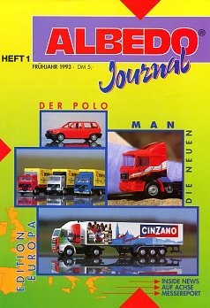 ALBEDO Journal HEFT 1 FRÜHJAHR 1993
