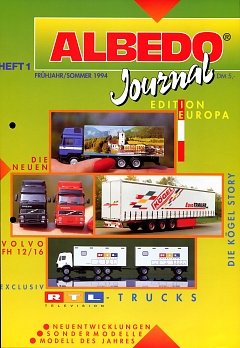 ALBEDO Journal HEFT 1<br>FRÜHJAHR 1994