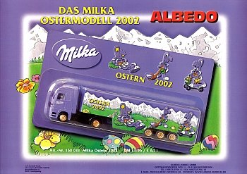 ALBEDO MINI - TRUCKS Milka 2002