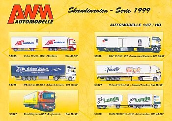 AWM Skandinavien - Serie 1999
