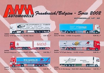 AWM Frankreich/Belgien - Serie 2002