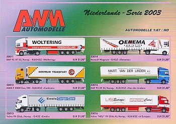 AWM Niederlande - Serie 2003