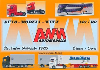 AWM Neuheiten 2003 und Dauer - Serie