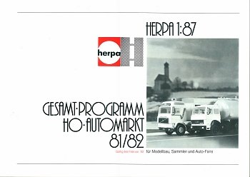 Herpa Gesamtprogram 81/82 Version 5