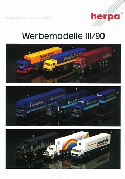 Werbemodelle III/1990