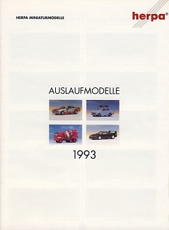 Auslaufmodelle 1993