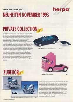 Neuheiten November 1993