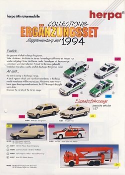 Collections-Ergänzungsset 1994