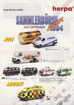 Sammlerbörse Juli-September 1994