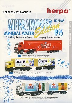 Mineralwasser Edition 1995