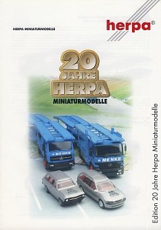 Edition 20 Jahre Herpa Miniaturmodelle 1998