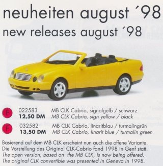 Neuheiten Juli/August 1998 mit Preisangabe Detail Seite 5