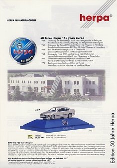 Edition 50 Jahre Herpa 1999