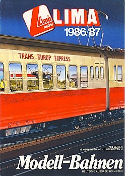 Lima Modell-Bahnen 1986-87