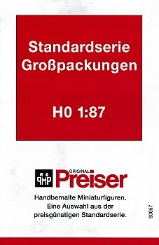 Auswahl 2016 Standardserie Großpackungen H0