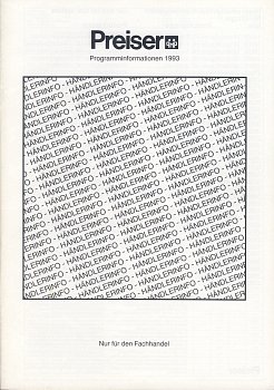 Programminformationen 1993