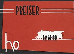Preiser Katalog 1958
