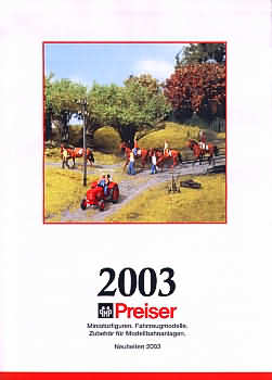 Neuheiten 2003
