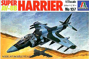Harrier Bausatz Front