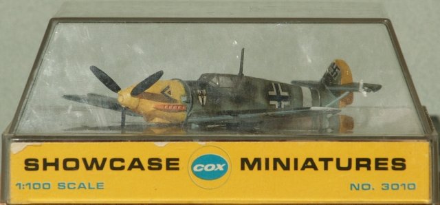 COX Messerschmitt Me BF 109E Frontansicht