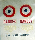 Heller Cadet S. A. 330 Decals