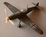 Me 109 gebautes Modell