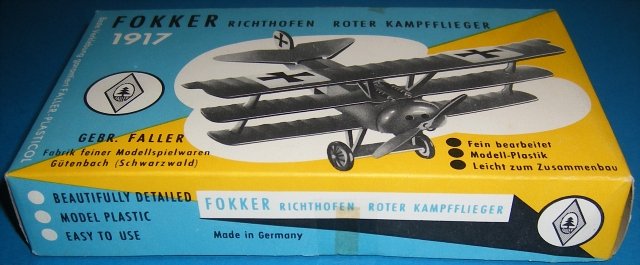 Fokker Dr.1 Front und Vorderseite