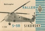 S-34 Sikorsky Bauanleitung aus Verpackung 1
