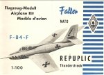 F-84-F Bauanleitung blau