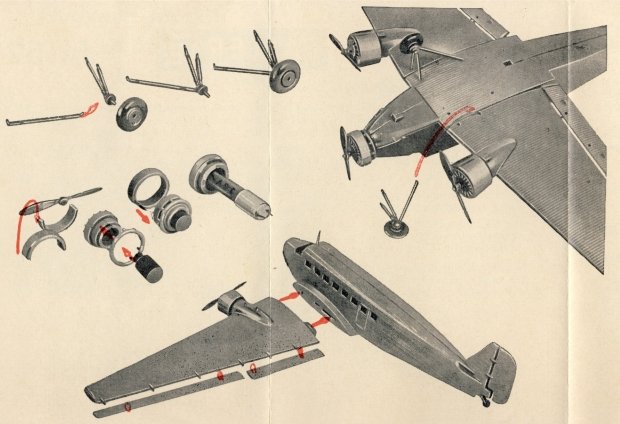 Ju-52 Bauanleitung Seite 2