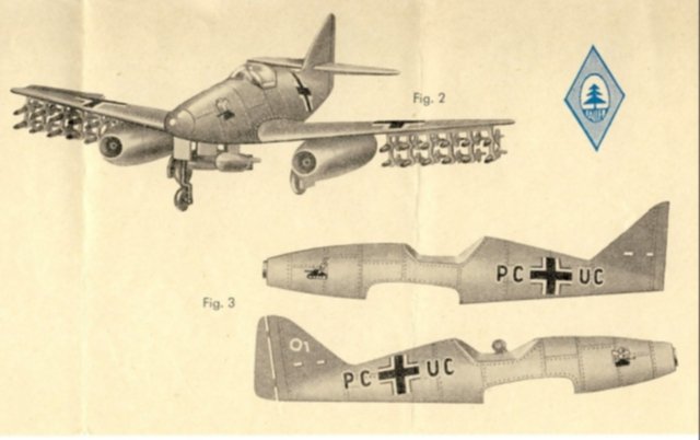 Me 262 Bauanleitung Seite 4