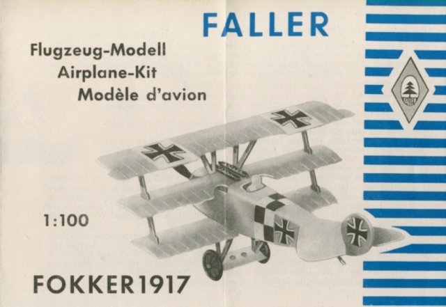 Fokker Dr.1 Bauanleitung Seite 1