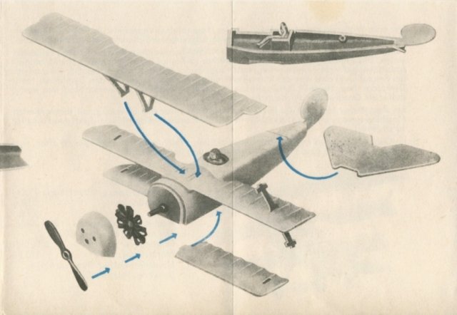 Fokker Dr.1 Bauanleitung Seite 3