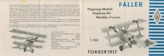 Bauanleitung Fokker Dr.1 Teil 1