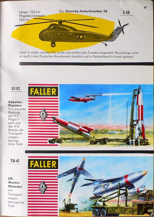 Faller Katalog 1960/61 Seite 48