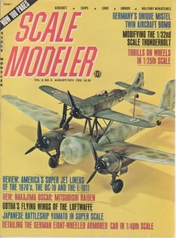 Scale Modeler 8/1974, Titelseite
