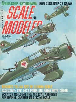 Scale Modeler 10/1973, Titelseite