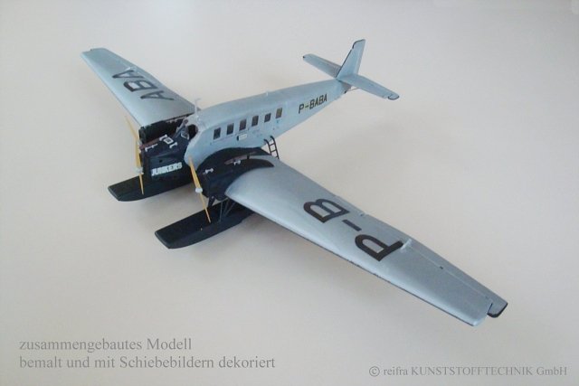 Ju G24 3. Bauserie gebautes Modell reifra
