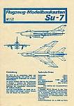 Su-7 Bauanleitung um 1988