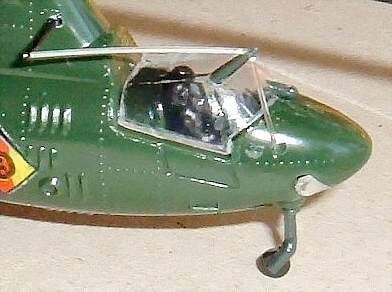 Mi-1 gebautes Modell Detail