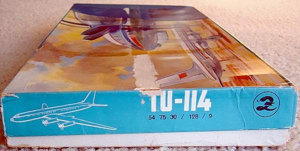 TU-114 Verpackung Seitenteil