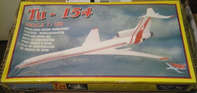 Tu-154 schräg