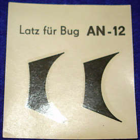 AN-12 Decals Blatt 3 „Latz für Bug“