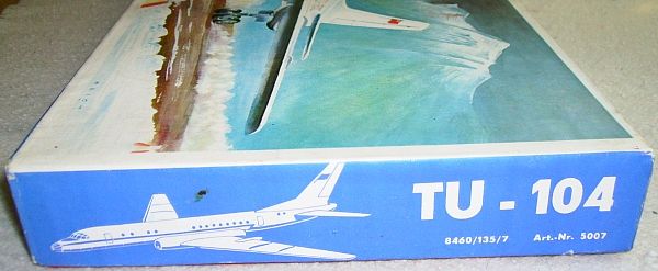 TU-104 Schachtel Seitenteil rechts