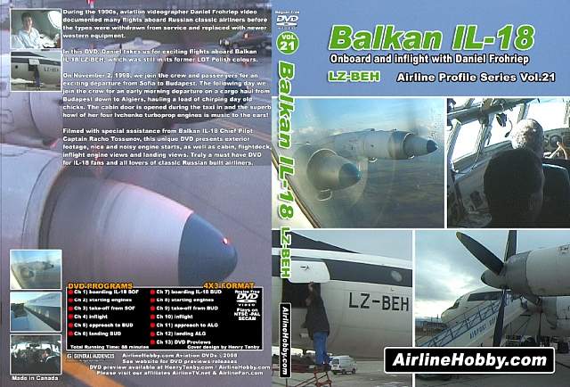 Neue DVD Hülle der IL-18