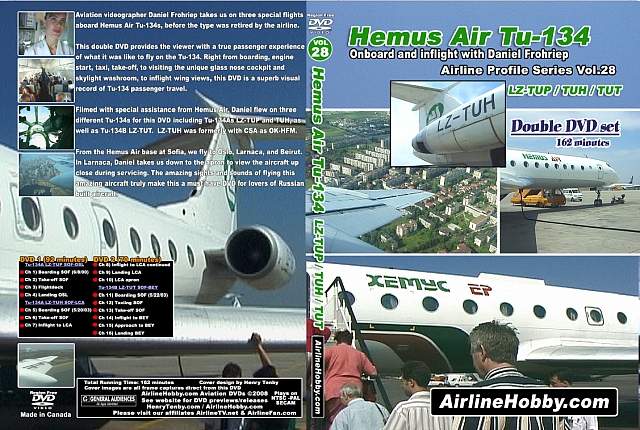 DVD Hülle der Tu-134