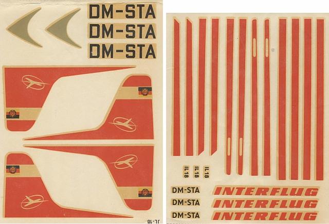 IL-18 DDR-STA Decals
