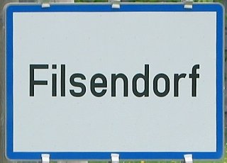 Filsendorf am Jauerling, Ortsschild